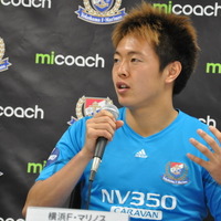 【今週のスナップ40】マリノス齋藤選手とアディダスmiCoach 画像