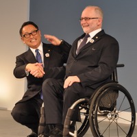 トヨタ豊田社長「バッターボックスに立つ。できないことはない」パラリンピック最高位パートナー会見 画像