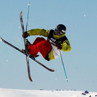 フリースタイルスキーの米谷優、ハーフパイプに競技転向 画像