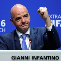 FIFA会長選はインファンティーノ氏が当選、W杯出場枠の拡大を公約 画像