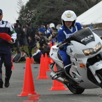 白バイ安全運転競技大会で8交機団体が優勝、個人は7交機佐藤巡査長 画像