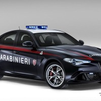 イタリア警察、アルファロメオ ジュリア 510馬力ターボ仕様を配備 画像