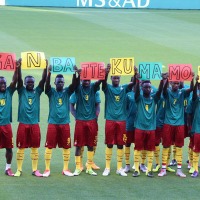サッカー親善試合で対戦相手のガーナが掲げた“熊本へのメッセージ”とは 画像