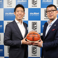 バスケットのBリーグ、公式試合球にモルテン「GL7X」を採用 画像