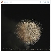 田中理恵、夏は苦手でも花火は好き「また、花火見たいなぁ～」 画像