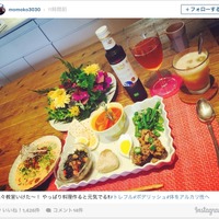 ゴルファー上田桃子の美味しそうな料理「久々教室いけた～！」 画像
