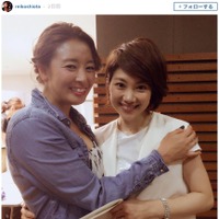 潮田玲子、元水泳選手・伊藤華英と仲良し2ショットを公開 画像