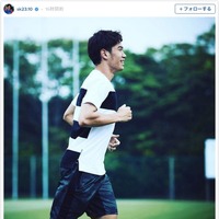 香川真司、東京でトレーニング「It's so hot！」 画像