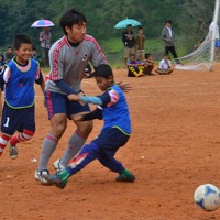 ミャンマーでサッカーフェスティバル 画像