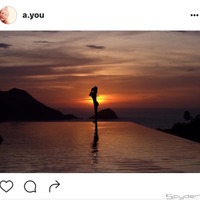 #浜崎あゆみ、美ヒップと超くびれ...「女神のシルエット」を公開 画像