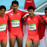 【リオ2016】瀬戸大也＆坂井聖人＆寺本明日香も歓喜！…陸上男子400ｍリレーで銀メダル！ 画像