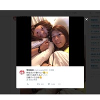 吉田沙保里&登坂絵莉、添い寝の仲良しショット「時差ぼけで寝れない」 画像