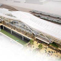 JR東日本、田町～品川間の新駅「折り紙をモチーフ」…本開業は2024年 画像