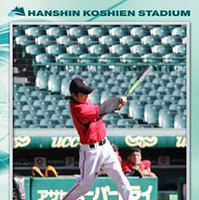 甲子園のバッターボックスに立てる「阪神甲子園球場でフルスイング！！」 画像