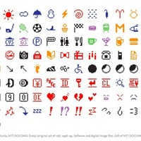 ドコモの初期絵文字、NY近代美術館のコレクションに 画像