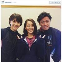潮田玲子、田中理恵&大畑大介とイベントで共演「楽しい時間でした!」 画像