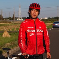 陸上100ｍの塚原直貴がルイガノで自転車トレーニング 画像