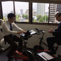 仕事をしながら運動できるフィットネスクラブ「TASFITNESS」5/8オープン 画像