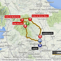 【ツール・ド・フランス14】第1ステージはイギリス・リーズからハロゲート190.5km 画像