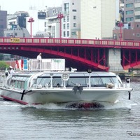 東京の水上バスで「客貨混載」実証実験…手ぶらで観光＆代替ルート 画像
