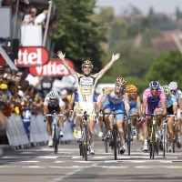 ツール・ド・フランスでカベンディッシュが2連勝 画像