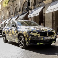 BMW X2、プロトタイプがミラノに出現…メーカー「拡散希望」 画像