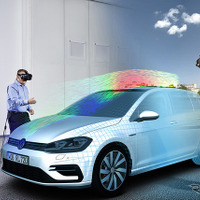 開発中から乗れる？ VRゴーグルで新型車開発…VW ゴルフ 次期型 画像