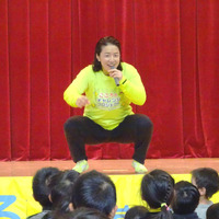 浜口京子、子どもたちにアニマル体操を指導…こころのチャレンジプロジェクト 画像