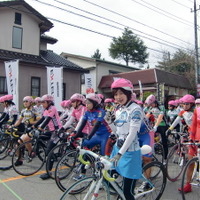 富永美樹コラムは「夢にまで見た集団走行」の話 画像