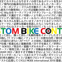 ミニベロ限定のカスタムバイクコンテスト開催…入賞バイクは自転車フェスで展示 画像