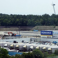 東京五輪、カヌー・スラローム会場の会場が見えてきた 画像