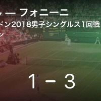 ダニエル太郎は初戦敗退…ウィンブルドン選手権 画像