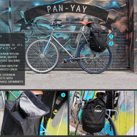 今度のバッグはこれかもね。カナダの自転車用のバッグラインPan-Yay 画像