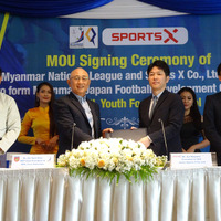 スポーツX、ミャンマーサッカー代表チームの強化を目的とした合弁会社設立 画像