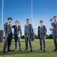 ジャパンラグビー トップリーグ「リコーブラックラムズ」公式オフィシャルスーツ発表 画像