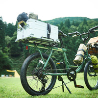 スムーズに荷物を運搬できる！積載性と走行性を強化したアウトドア自転車「LOG WAGON」発売 画像