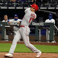 【MLB】大谷翔平、衝撃の「ロケット」二塁打　打球速度191.5キロ超えは史上5人目 画像