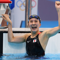 【東京五輪／競泳女子】大橋悠衣、400メートル個人メドレーで金メダル　猛追振り切り「自分を信じて泳いだ」 画像