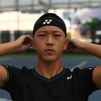 【テニス】車いすテニス界の新星、小田凱人が目指すは絶対王者・国枝慎吾、そしてパリ五輪金メダル 画像