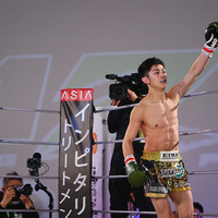 【格闘技／RIZIN LANDMARK vol.2】吉成名高、鮮烈カウンターでTKO勝利　榊原CEOも絶賛「あっぱれです」 画像