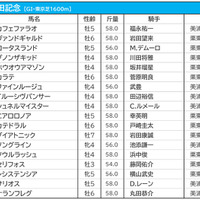 【安田記念／枠順】シュネルマイスターは最多4勝の5枠　人気馬2頭は勝率0％の“鬼門”に 画像