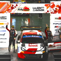【WRC】ラリージャパン2022　3度目の表彰台獲得、トヨタの勝田貴元が「もっと自信をつけ来年はリベンジ」と決意表明 画像