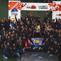 【WRC】12年ぶり開催のラリージャパン　トヨタの勝田貴元が表彰台、優勝はヌービル 画像