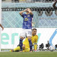 【カタールW杯】日本代表、前田大然の“幻のゴール”はオフサイド…　ドイツに1点ビハインド許し後半へ 画像