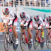 アジア大会の男子チームパーシュートで日本は中国と韓国に次いで3位 画像