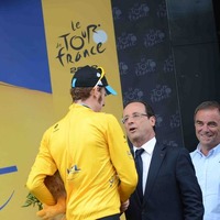 ウィギンスがツール・ド・フランス初制覇に王手 画像