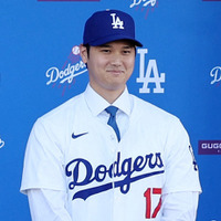 【MLB】大谷翔平、MVPわんこの名前を「デコピン」と明かす　SNSで瞬く間にトレンド入り 画像