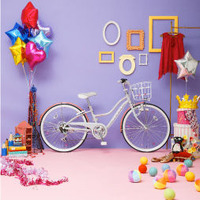 大人モードの女子小学生向けキラキラ自転車発売 画像