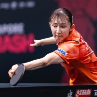 早田ひな、2－0リードから相手にアクシデント　ルーマニア選手が腰の違和感訴え棄権、ストレート勝利で連勝【ITTFワールドカップ2024】 画像