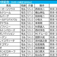 【中京記念／枠順】今開催“複回収値500超”の好枠に穴馬　内優勢も「好走条件クリア」でむしろ評価を上げたい外枠勢は 画像